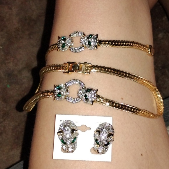 Antique costume jewelry set - Picture 3 of 3